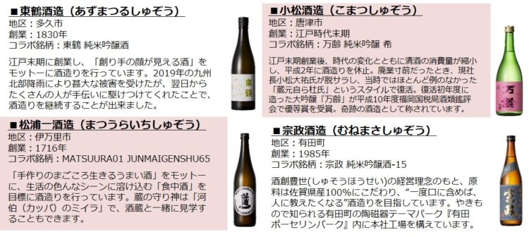 日本酒とストリートファッションの異色のコラボが決定！佐賀県×atmos『SAGA SAKE COLLECTION 』10月1日「日本酒の日」より予約販売開始