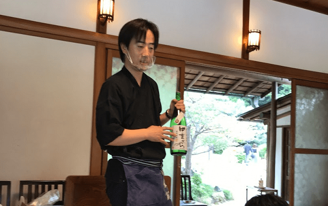 銘酒居酒屋 「日がさ雨がさ」の店主 宮澤氏