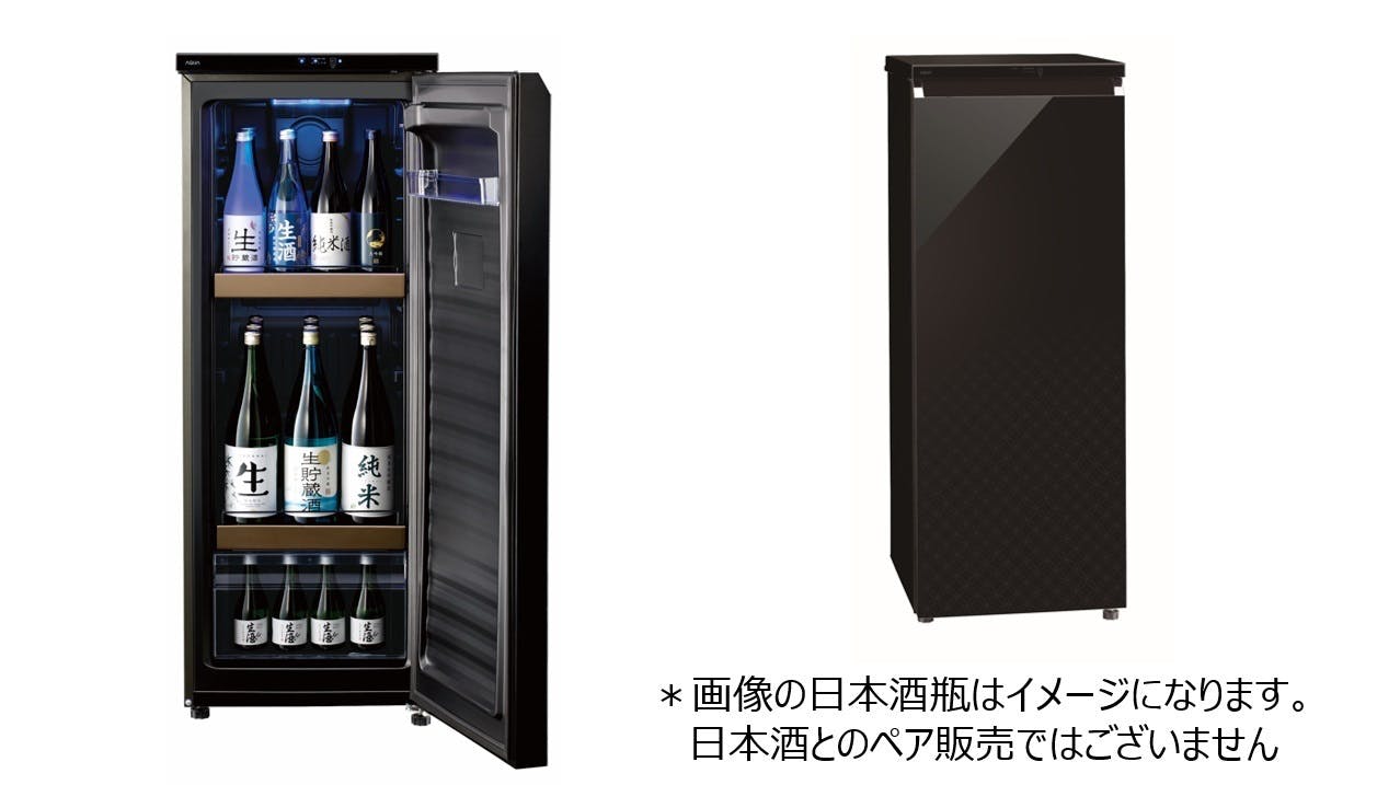 日本酒の保存に適切な-5℃保管対応の日本酒セラーSAKE CABINET