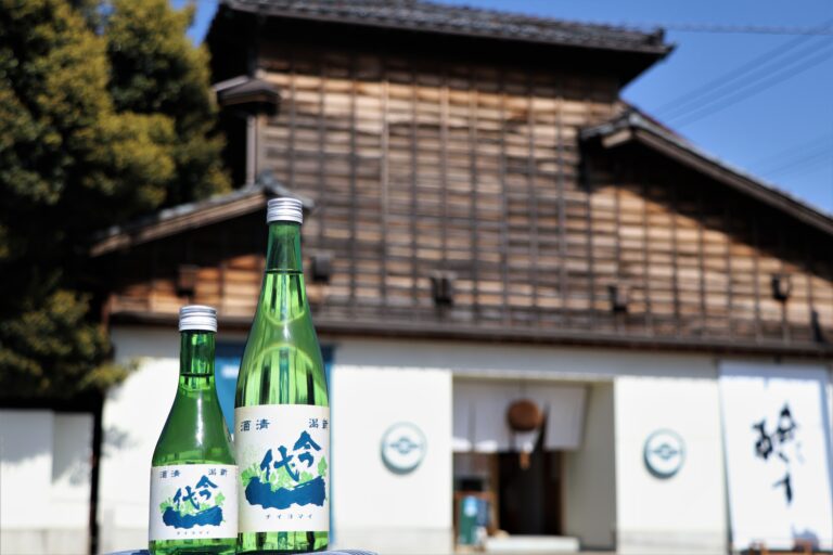 今代司酒造 直売店で『蔵元限定純米酒 今代一（いまよいち）』4月28日（水）発売！明治期のレトロなラベルを復刻、木桶仕込み純米酒をつかったオリジナルブレンド