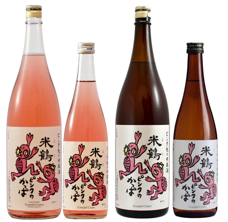 【米鶴酒造】【超人気商品！2022年5月10日新酒出荷開始】米鶴 ピンクのかっぱ純米酒 -数量限定品-