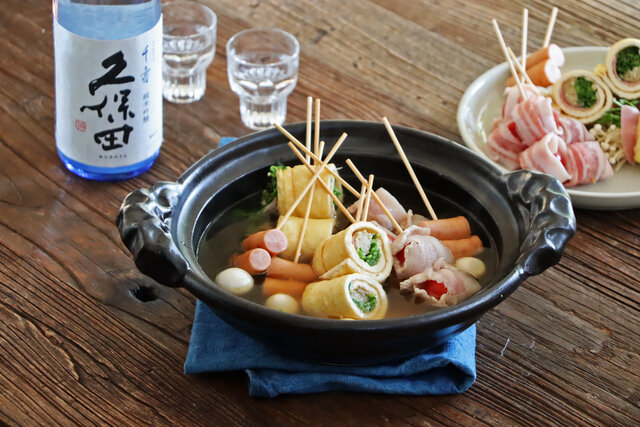 【KUBOTAYA】日本酒をもっと楽しむおつまみレシピ｜煮込みいらずのおつまみ串おでん