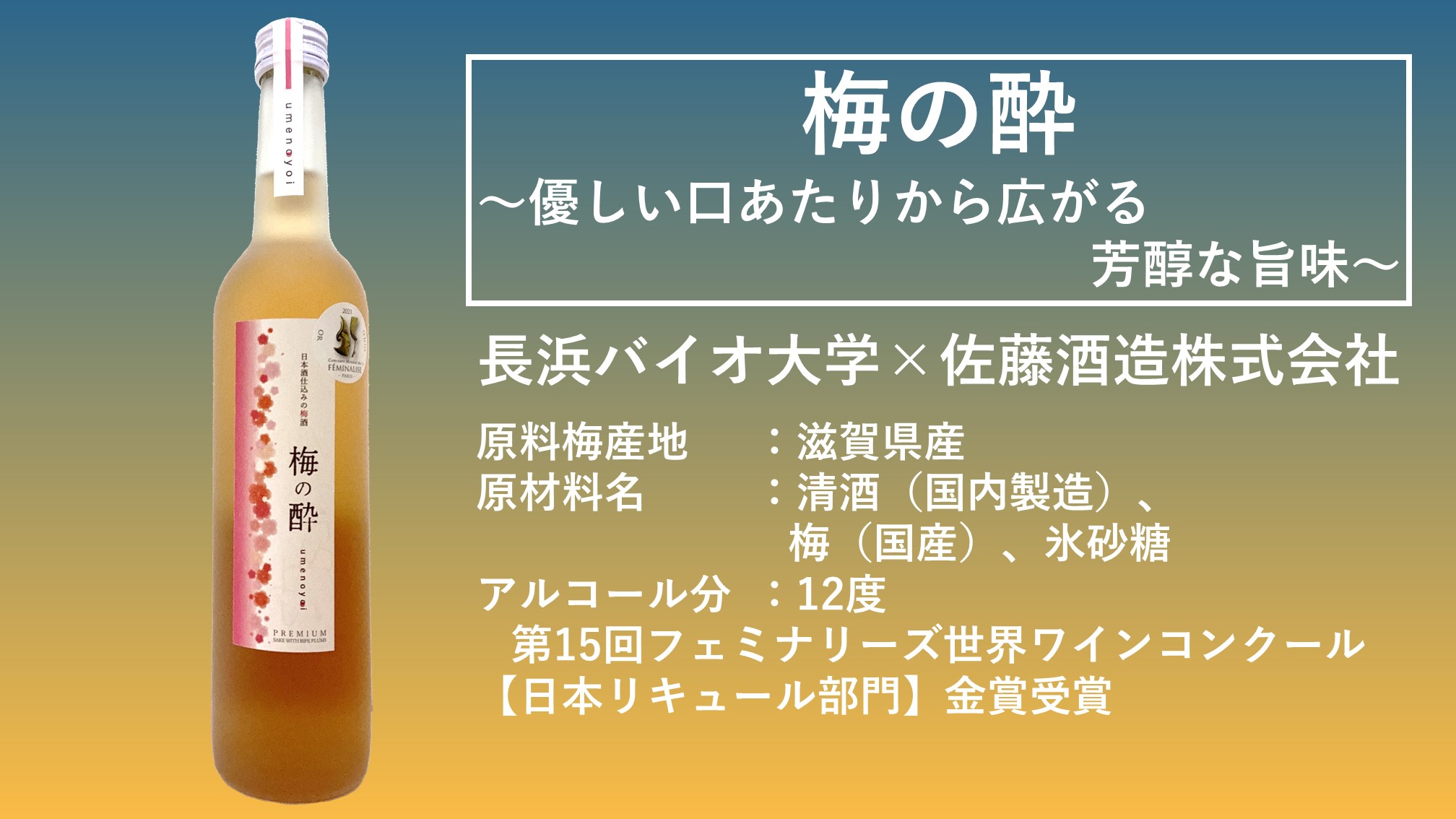 【目標金額達成！】【お酒好きのあなたに】お酒造りに携わる若者を応援したい！！大学オリジナルお酒研究会を応援しようプロジェクト