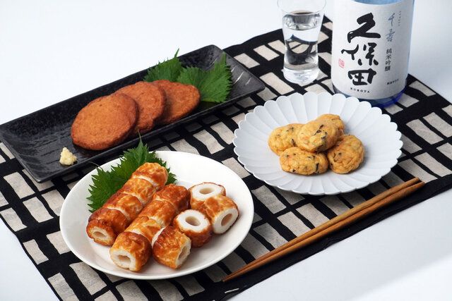 【KUBOTAYA】切るだけでおつまみに！一正蒲鉾の練り物と日本酒のペアリング
