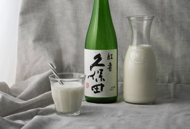 日本酒の牛乳割り