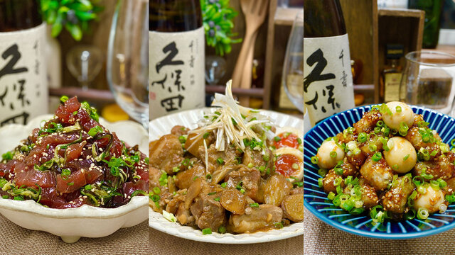 【KUBOTAYA】しにゃさん考案の日本酒が進むがっつり「つまみ飯」レシピ3選！