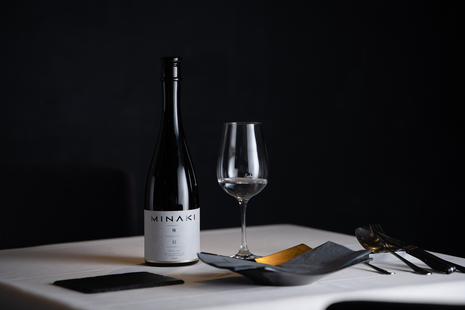 ラグジュアリー日本酒”MINAKI”と和フレンチのペアリング体験 