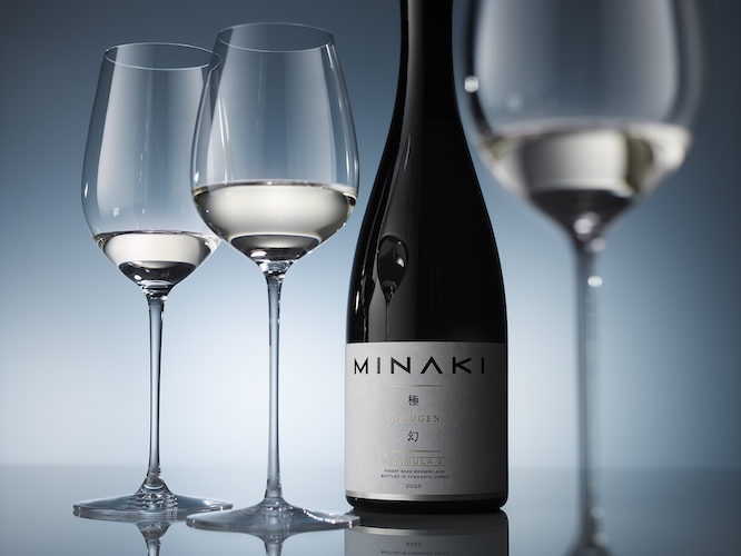 2023年度全米日本酒歓評会にて、ラグジュアリー日本酒ブランド〝MINAKI〟の「極幻 FORMULA.2」が金賞、「極幻」が銀賞を受賞
