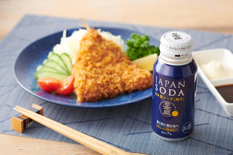 炭酸×甘さ控えめ×低アルコールのJAPAN SODAに新フレーバー登場「日本盛 JAPAN SODA 柚子 180mlボトル缶」新発売のお知らせ