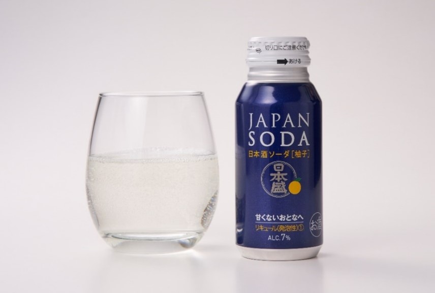 炭酸×甘さ控えめ×低アルコールのJAPAN SODAに新フレーバー登場「日本盛 JAPAN SODA 柚子 180mlボトル缶」新発売のお知らせ