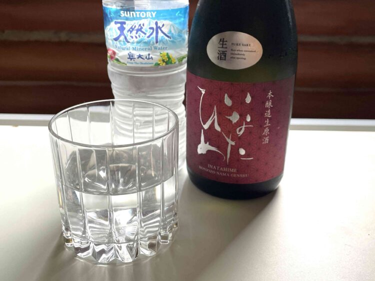 原酒の水割り