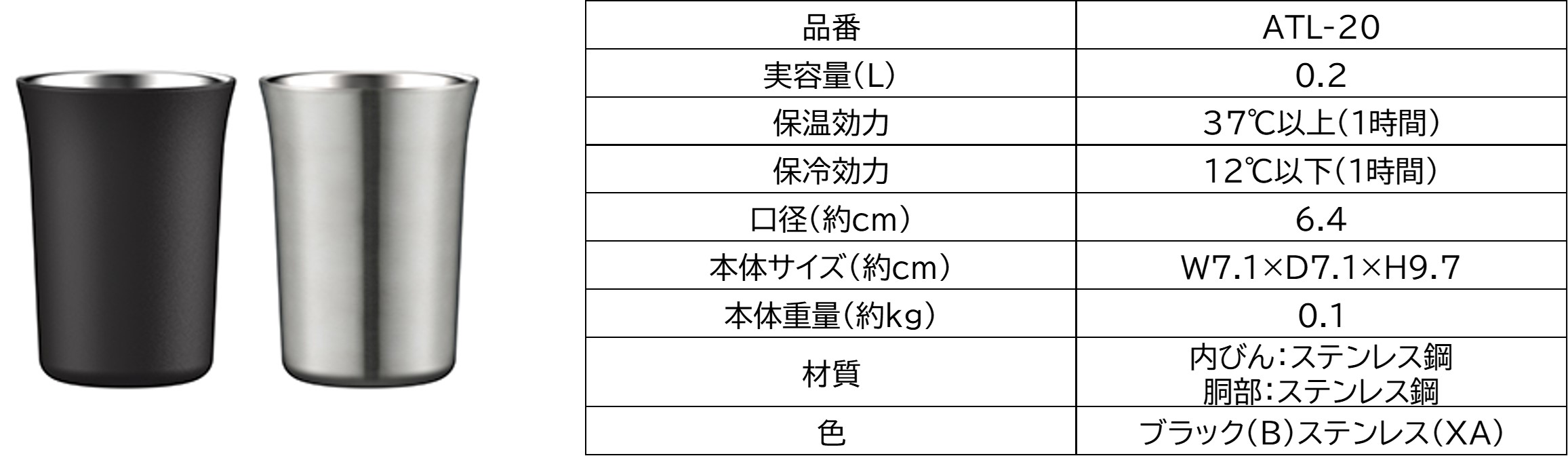 業界初！魔法瓶構造の酒燗器と日本酒専用のタンブラー登場！　本格的な味わいを手軽に楽しめる　『酒燗器(ACH-36)』と『日本酒タンブラー(ATL-20)』同時発売