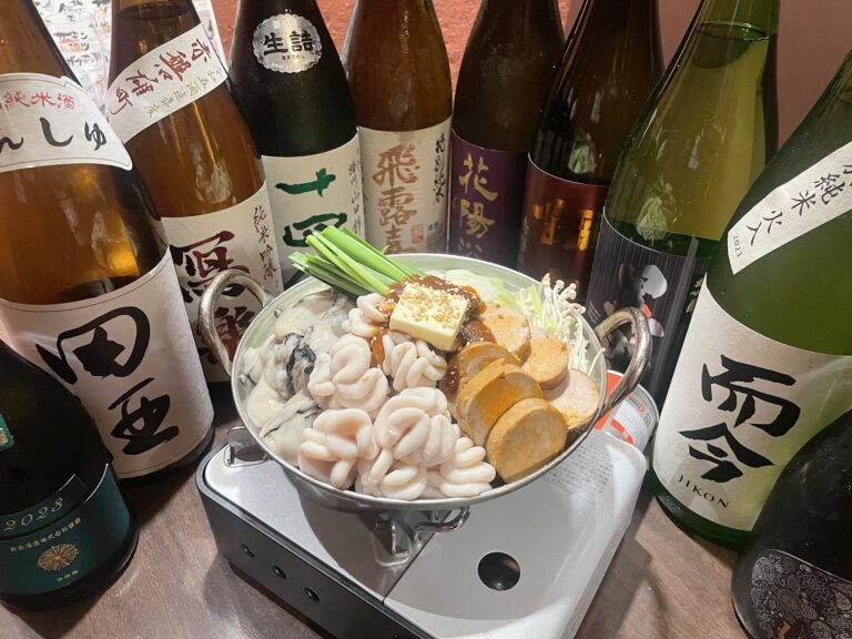 【日本酒原価酒蔵 横浜本店・錦糸町店・神田店】【先着100名様限定】十四代、新政、而今も！？｜「牡蠣、白子、あん肝」の痛風鍋も食べられる『豪華希少酒10種と秋の贅沢鍋プラン』税込9,900円｜10/16(水)〜31(木)、日本酒原価酒蔵で開催！