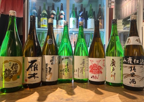 日本酒バー酒母