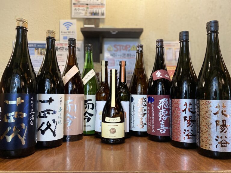 【希少酒プラン ¥3,000】十四代・新政・而今・花陽浴・飛露喜の5種飲み比べができる『希少酒5種+飲み放題付きプラン』｜4月12日(土)〜4月30日(水)、日本酒原価酒蔵「新宿東口店」にて開催！