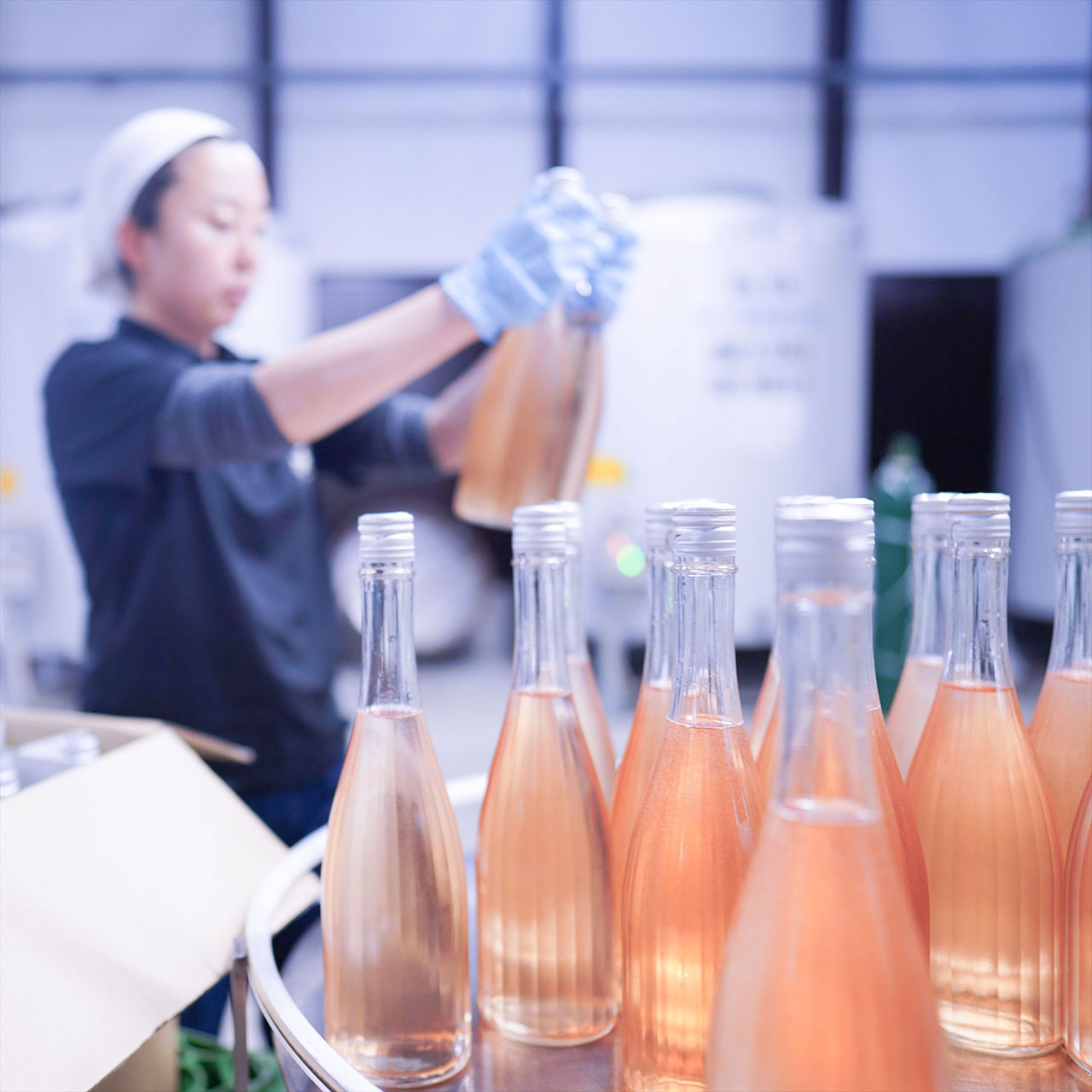 母の日に「ストーリー」を贈る。"アンティークローズ"色の日本酒