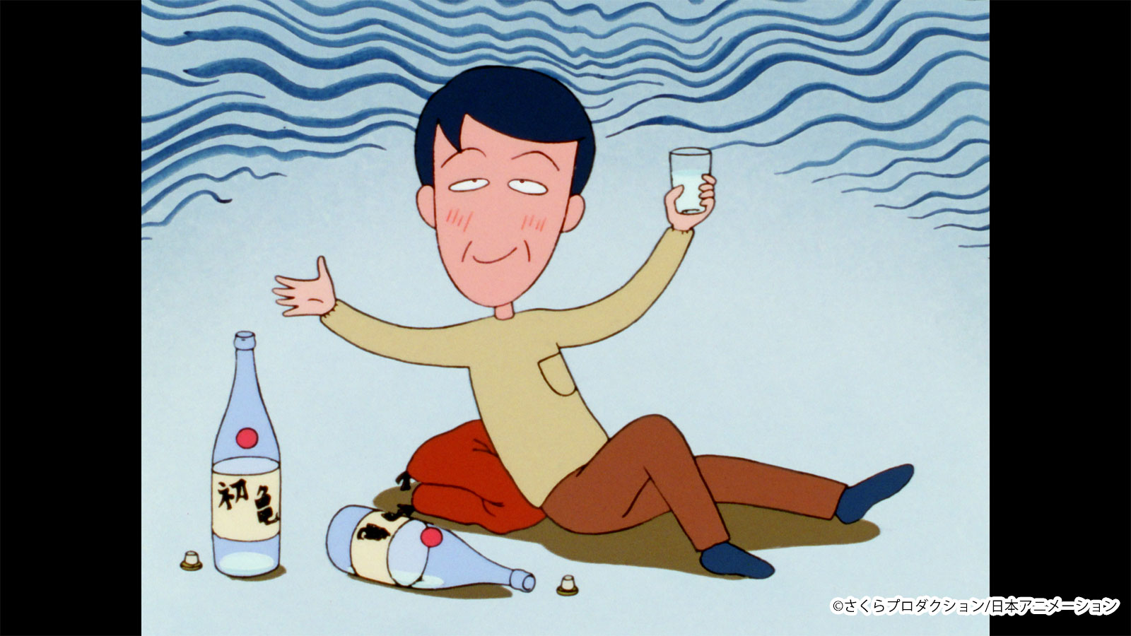 ちびまる子ちゃん コラボ日本酒「父ヒロシ」が今年で5周年!今年は富士山のかたちのおちょこセットもご用意いたしました。2025年5月1日(木)より予約受付開始!