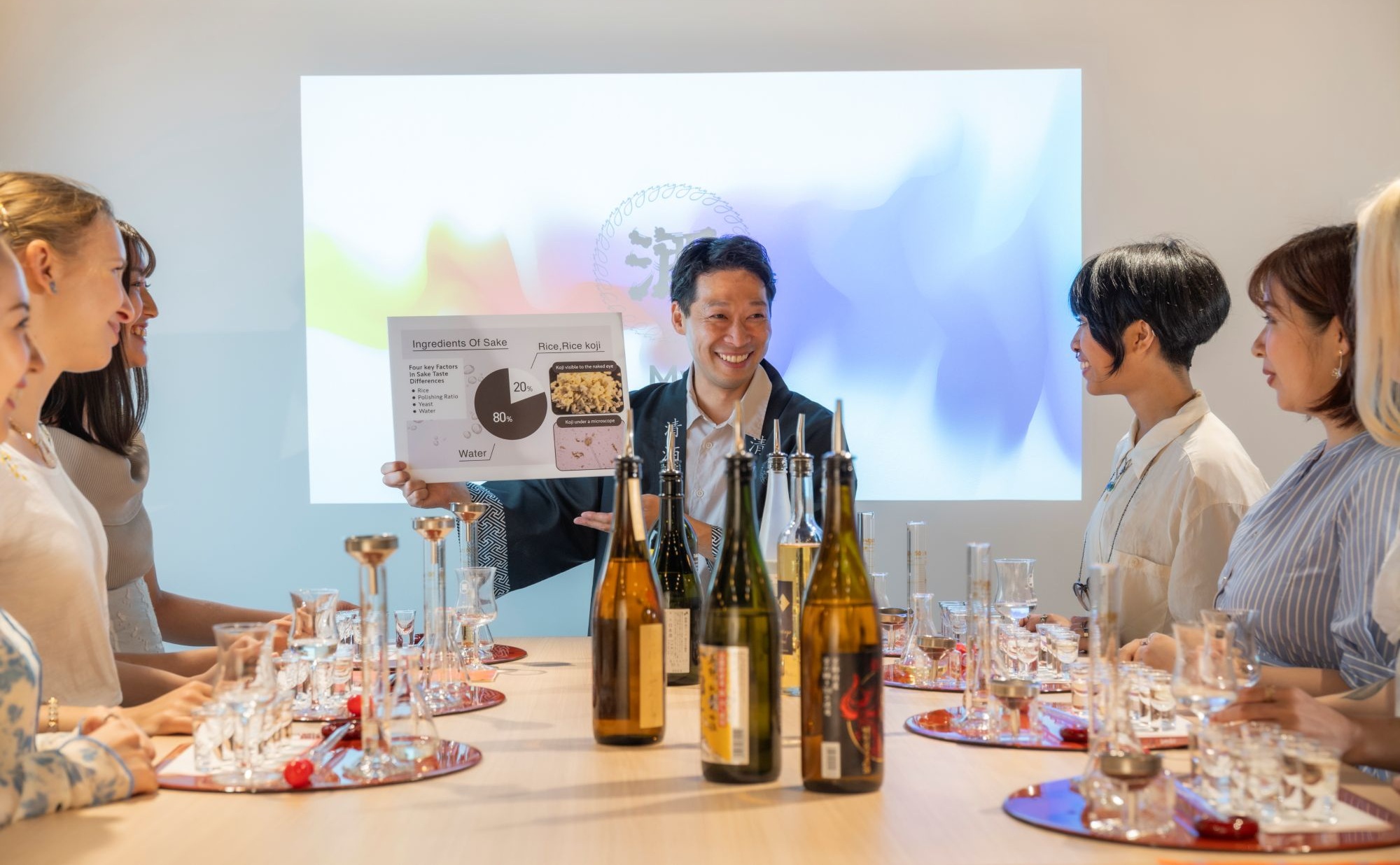 自分好みの「マイサケ」がつくれる！日本酒ブレンド体験施設［My Sake World 京都河原町店]が2025年6月28日オープン！【日・英・中３ヶ国語で提供】
