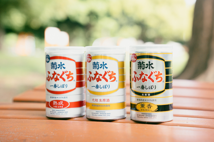 缶入り生原酒のプロモーション「おいしさに、カンづいていました。」交通広告を6月16日~新潟駅と東京都内主要駅で展開。