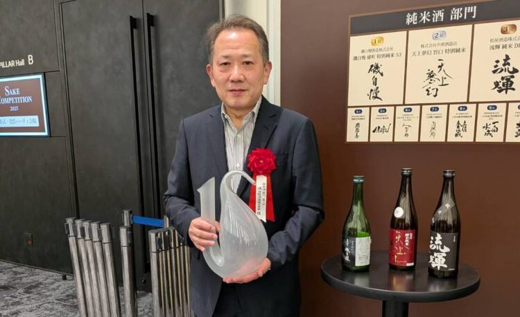 純米酒部門1位