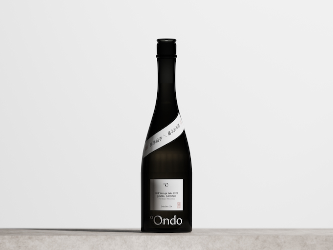 氷温熟成®に特化した日本酒ブランド「°Ondo」第5弾商品『004 Vintage Sake 2023 純米大吟醸』を7月22日（火）より、200本限定発売