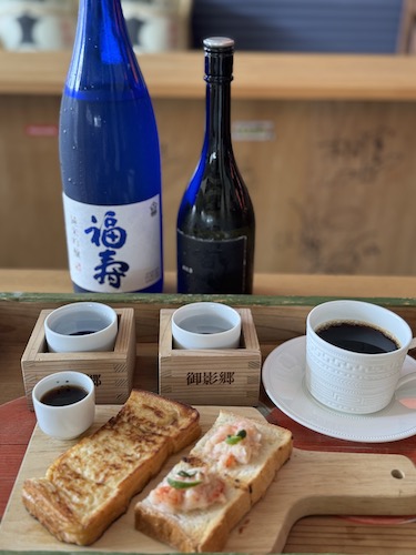 『神戸発・朝から日本酒!?"GOOD Morning SAKE Morning"始動〜酒粕チーズトーストと灘酒のマジックペアリング〜』