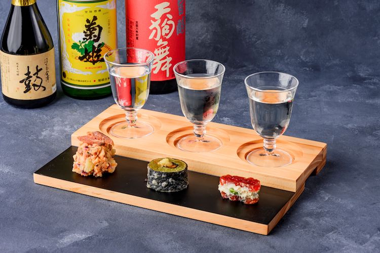 石川の銘酒と郷土の酒肴を愉しむ「呑み比べセット」の提供を開始