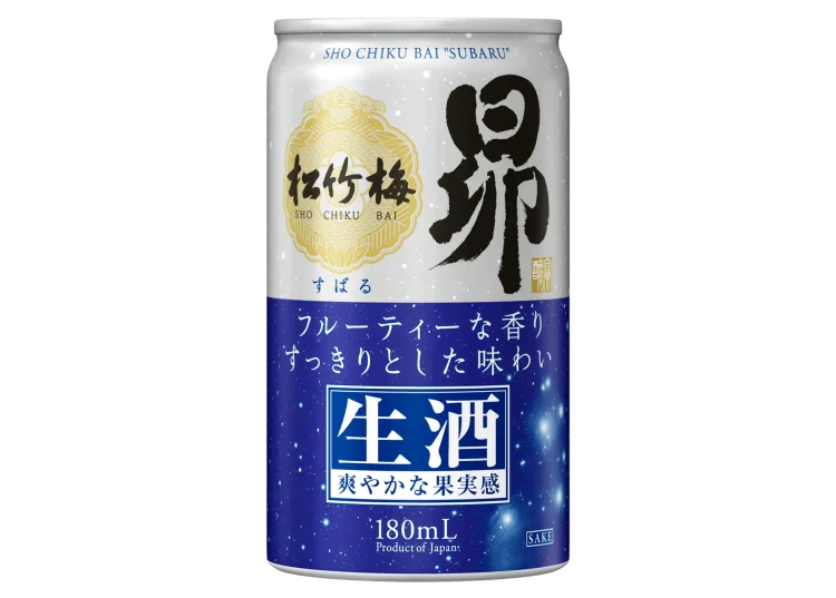 【宝酒造】松竹梅「昴」＜生酒＞180ml缶 新発売