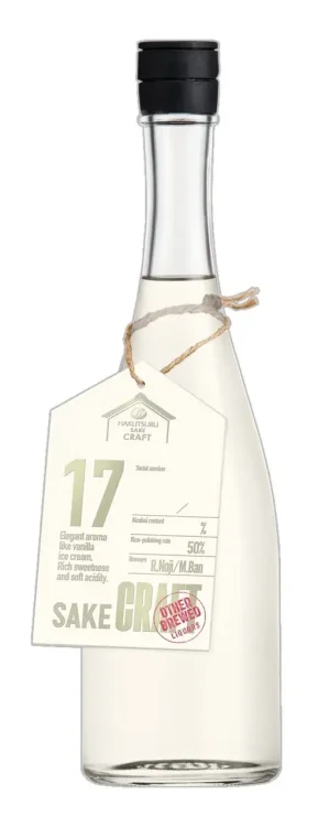 まるでスイーツのようなSAKEの第2弾！バニラの甘い香りが楽しめる「HAKUTSURU SAKE CRAFT No.17」を4月11日(土)から白鶴酒造資料館で243本限定発売！