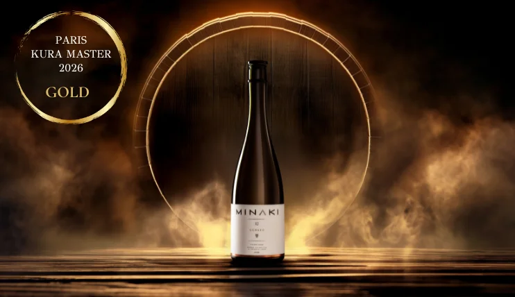日本酒ブランドMINAKIの新商品「幻響｜GENKYO」がフランスKura Master 2026で金賞を受賞