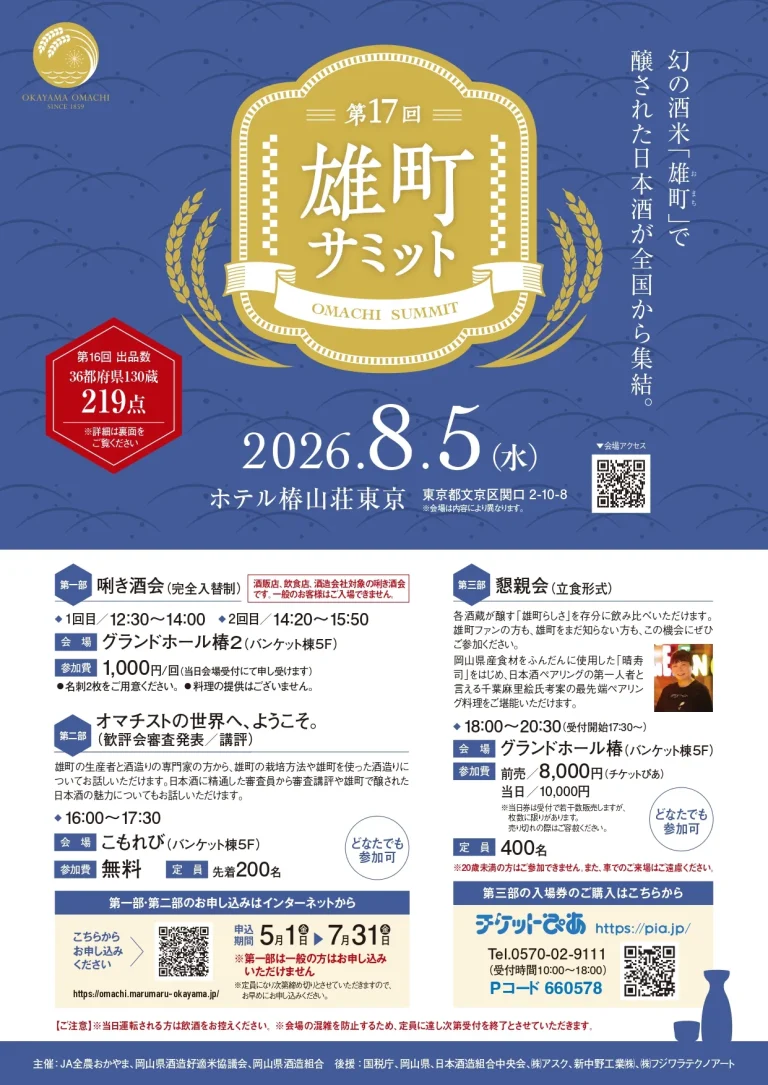 第17回 雄町サミット