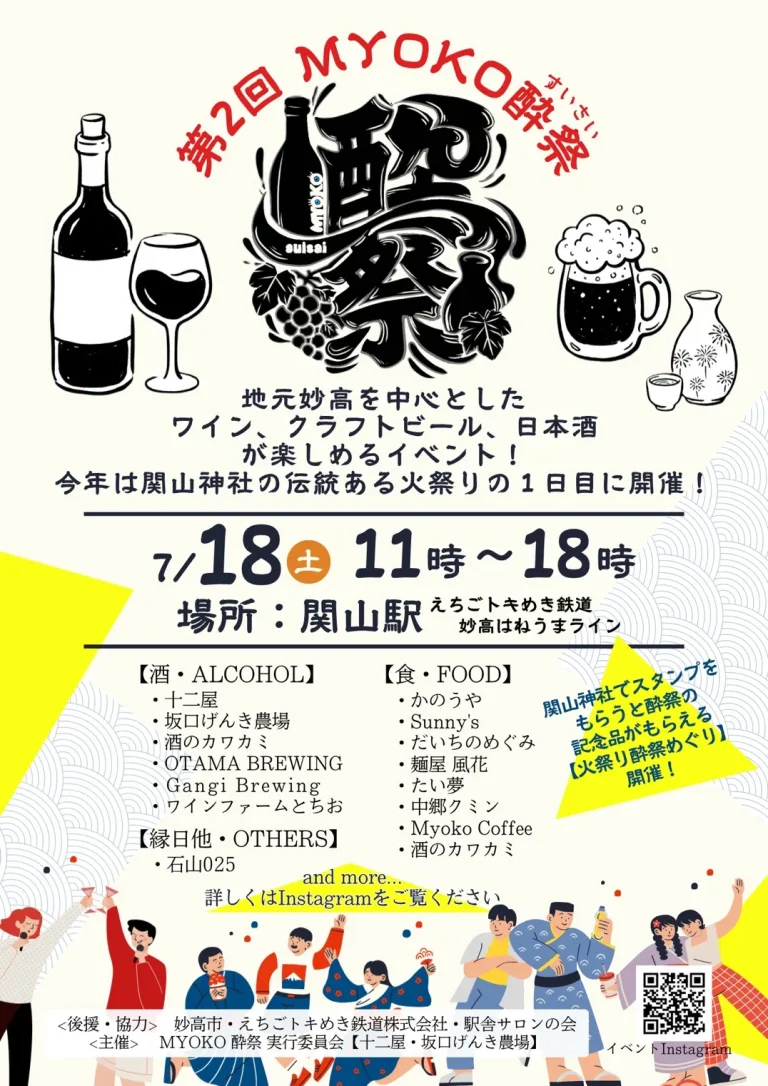 第2回 MYOKO酔祭 (すいさい)